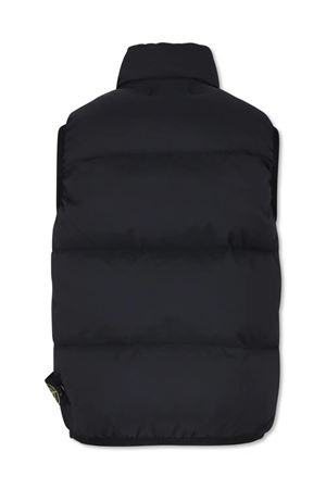 black polyamide gilet STONE ISLAND KIDS | 8116G0328V0029